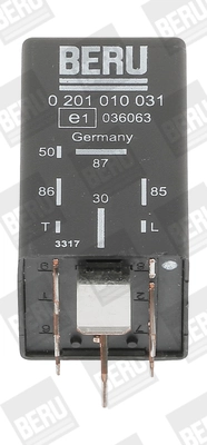 Relay, glow plug system